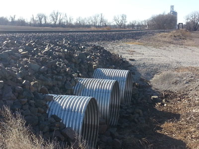 3 barrels CSP culverts