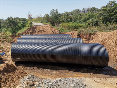 corrugated steel structural plates pipes culverts 3 runs