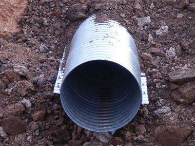 nestable CSP corrugated steel pipe culvert 1